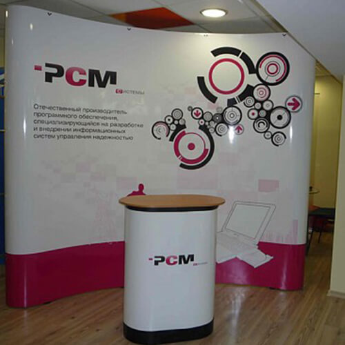 Изготовление мобильных стендов в Серпухове